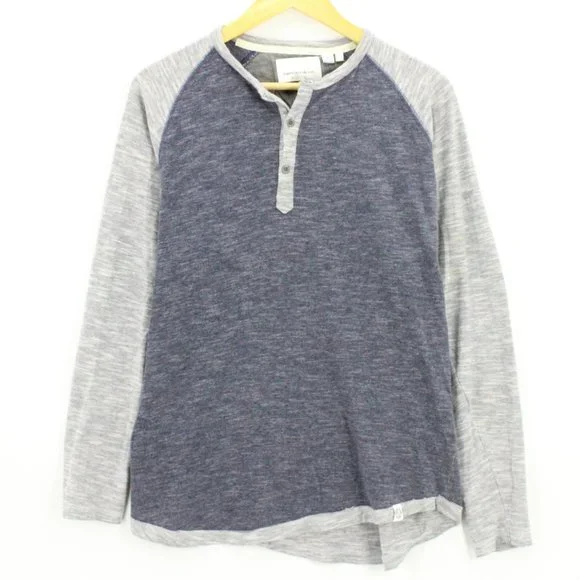 Paper Denim Cloth Shirts Paper Denim Cloth Henley Shirt Mens